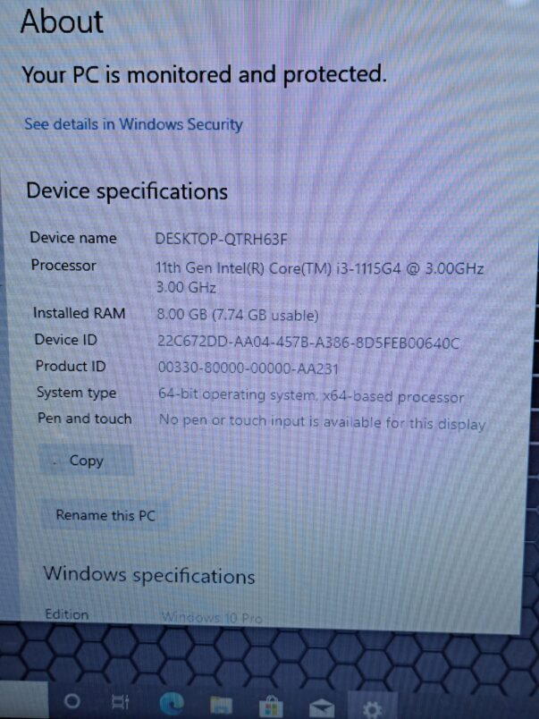 ⁦Dell vostro 3510⁩ - الصورة ⁦8⁩